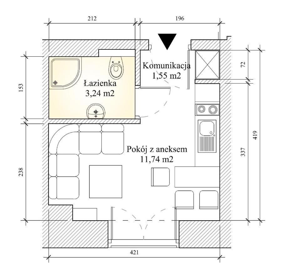 Villa Baltic Chalupy - Apartament Nr 1 Esterno foto